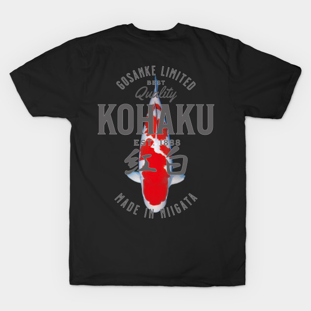 Gosanke Kohaku Niigata T-Shirt by www.SideKoi.com